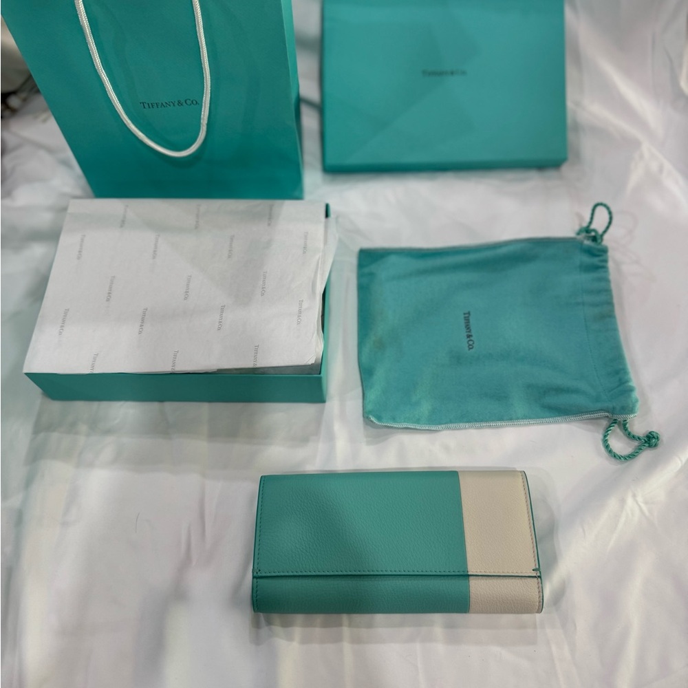 Tiffany & Co. Signature Block design Wallet